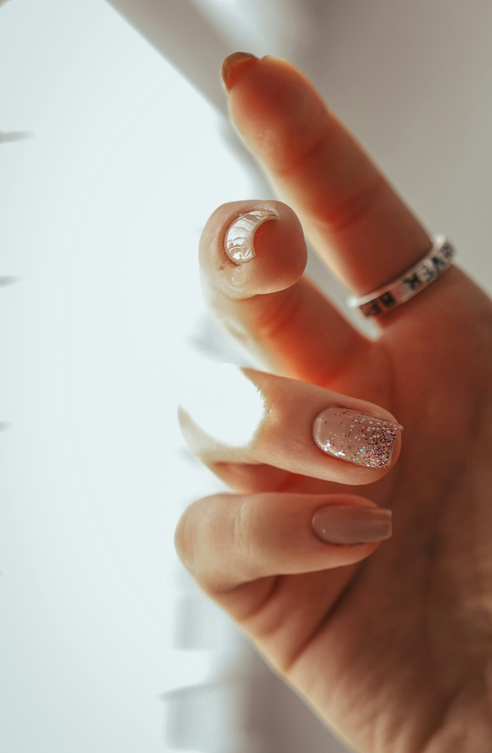a featured image for a blog post about birthday nails