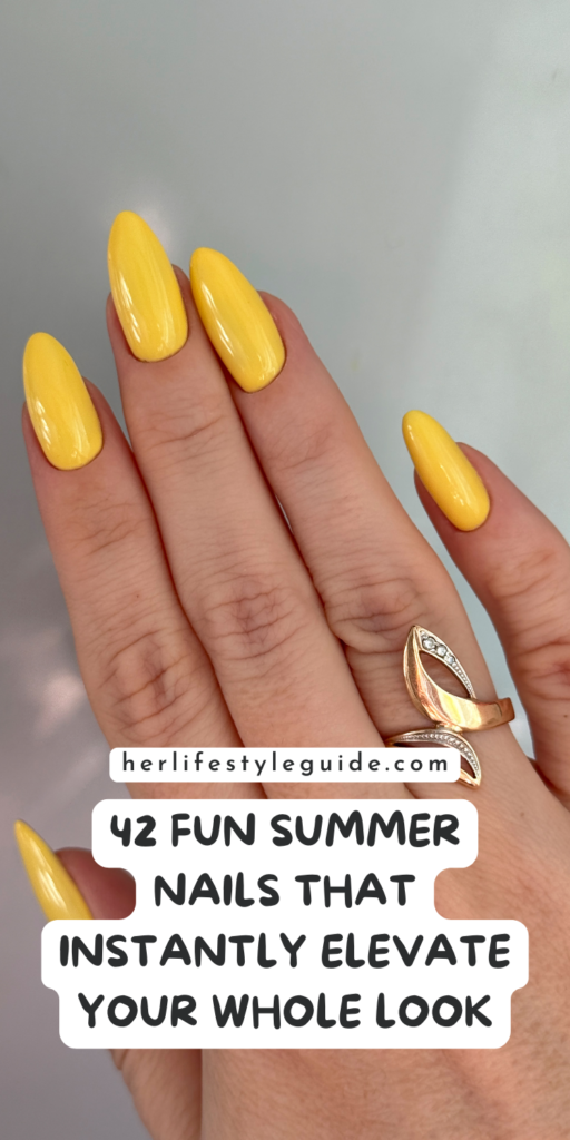 a pin that says in a large font summer nails